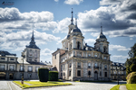 Fachada del Palacio Real de La Granja de San Ildefonso.